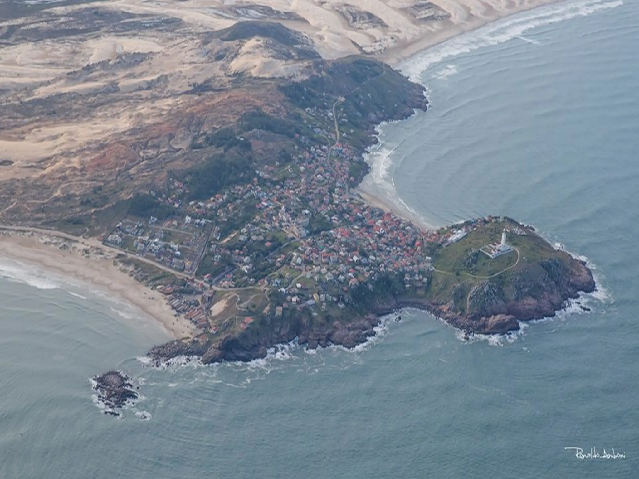 Vista Aérea do Farol dde Santa Marrta